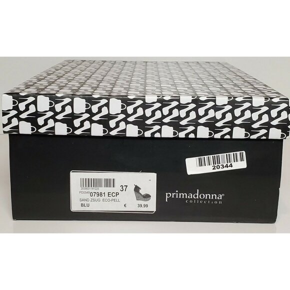 PRIMADONNA COLLECTION WOMEN'S SIZE EURO NEW /BOX 4.5 INCH HEEL  BLUE  07981 - Picture 12 of 12